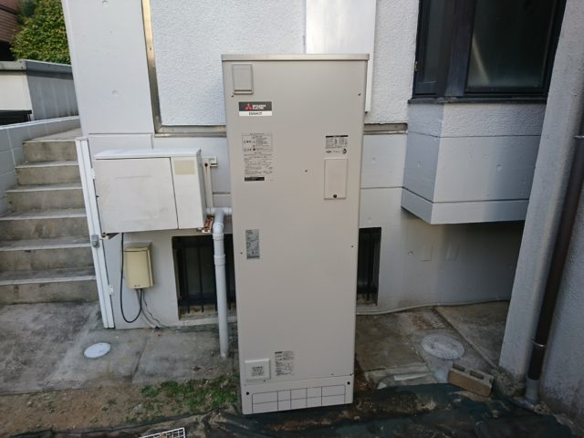 名古屋市守山区電気温水器（三菱電機 電気温水器 SRG-376G）