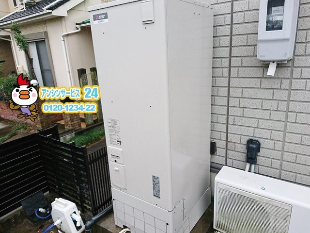 愛知県清須市電気温水器取替工事（三菱SRT-J37WD5）